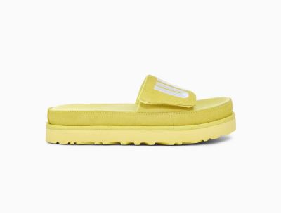UGG Laton Slides for Womens - Margarita/Green India